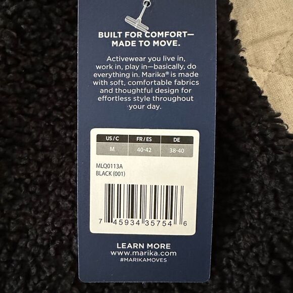 NWT Marika Tyra Faux Fur Teddy. Cropped Sherpa Teddy Black Size XL - Picture 7 of 12